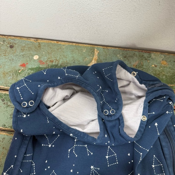 Woolino 4 Season Classic Baby Sleep Bag Merino Wool Organic Cotton Night Sky 2-4 - Picture 15 of 16